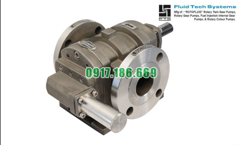 Bơm Bánh Răng Kép Inox ROTOFLUID FTMS/FTM 150-M